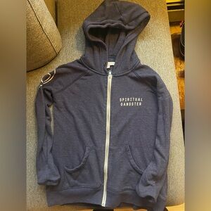 Spiritual Gangster Sweatshirt with Elephant and Om